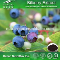 Factory Price Herbal Plant Bilberry Extract Price (Anthocyanidins: 5~36%)